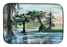 Load image into Gallery viewer, In the Swamp Dish Drying Mat – Absorbent, Artistic Kitchen Essentials 8985DDM