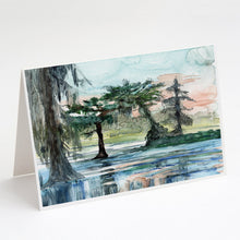 Load image into Gallery viewer, In the Swamp Greeting Cards -  Blank Note Cards – 8-Pack of Artist-Designed Cards with Envelopes