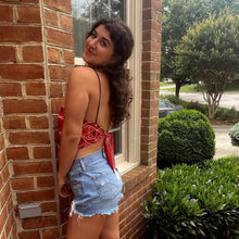 Load image into Gallery viewer, Cornell Strap Bandana Top