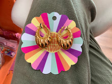 Load image into Gallery viewer, The Queen Is Coming-Hoop Earrings
