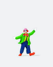 Load image into Gallery viewer, Preiser 29086 HO Scale Individual Figure -- Clown w/Bowtie