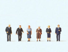 Load image into Gallery viewer, Preiser 79220 N Scale Pedestrians -- Churchgoers (Set #1) pkg(6)