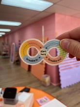 Load image into Gallery viewer, Breathe In, Breathe Out Textured Sticker