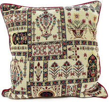 Load image into Gallery viewer, DaDa Bedding Set of 4 Pieces - Floral Garden Botanical Tapestry Throw Pillow Covers Bundle Pack - 16" x 16"