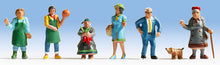 Load image into Gallery viewer, Noch 15470 HO Scale Market People -- pkg(6)