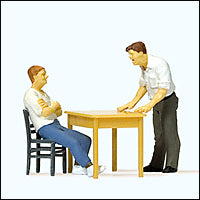 Load image into Gallery viewer, Preiser 28117 HO Scale Individual Figure -- Under Interrogation