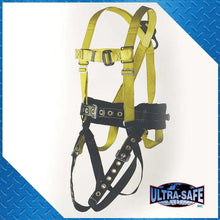 Load image into Gallery viewer, Miners Type Full Body Harness with Battery and Respirator Straps | 96305/6NTM