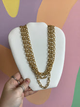 Load image into Gallery viewer, Stainless Steel Textured Chunky Necklace