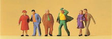 Load image into Gallery viewer, Preiser 14124 HO Scale Pedestrians -- Passers-By pkg(6)