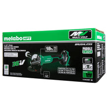 Load image into Gallery viewer, Metabo HPT G3612DVFQ6M 36V MultiVolt 4-1/2" Variable Speed Paddle Switch Angle Grinder