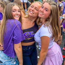 Load image into Gallery viewer, JMU Lightning One Shoulder Top