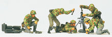 Load image into Gallery viewer, Preiser 16541 HO Scale Former German Army WWII - Unpainted Fighting Mortar Crew