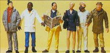 Load image into Gallery viewer, Preiser 45156 G Scale Pedestrians -- City Passers-By