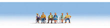 Load image into Gallery viewer, Noch 15532 HO Scale Seated People -- Set #2 pkg(6)