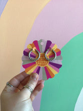 Load image into Gallery viewer, Retro Titanium Twist Hoops