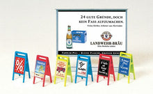 Load image into Gallery viewer, Preiser 17208 HO Scale Advertising Boards - Kit