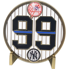 Load image into Gallery viewer, GL12-001 All Rise 99 NYPD Challenge Coin The Judge Officer Sergeant Detective District Attorney DA