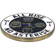 Load image into Gallery viewer, GL12-001 All Rise 99 NYPD Challenge Coin The Judge Officer Sergeant Detective District Attorney DA