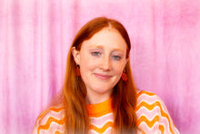 Load image into Gallery viewer, Checkered Charm Earrings