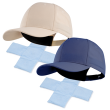Load image into Gallery viewer, POWERCAP ICE Baseball Hat – Instant Cooling with Reusable Ice Packs UPF 50 Protection
