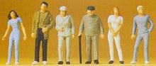 Load image into Gallery viewer, Preiser 14002 HO Scale Pedestrians -- Standing Passers-By pkg(6)