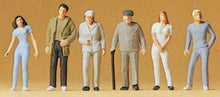 Load image into Gallery viewer, Preiser 14002 HO Scale Pedestrians -- Standing Passers-By pkg(6)