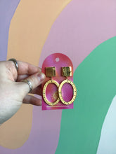 Load image into Gallery viewer, Bold Geometric Titanium Earrings
