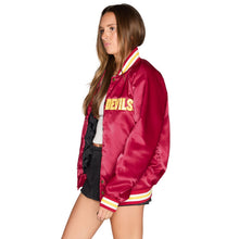 Load image into Gallery viewer, Arizona State ASU Satin Letterman Bomber Jacket