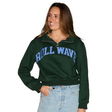 Load image into Gallery viewer, Tulane Quarter Zip Sweatshirt