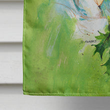 Load image into Gallery viewer, Praying Hangs with Holly Leaves Flag Canvas House Size AAH5985CHF