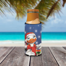Load image into Gallery viewer, Duck with Christmas Ornament Slim Can Hugger – Fun &amp; Functional Drink Coolers AAH7196MUK