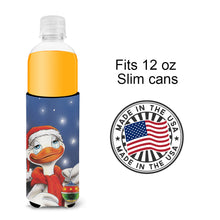 Load image into Gallery viewer, Duck with Christmas Ornament Slim Can Hugger – Fun &amp; Functional Drink Coolers AAH7196MUK