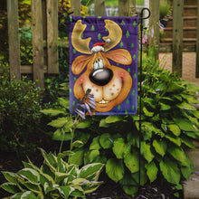 Load image into Gallery viewer, Comic Reindeer Garden Flag – Decorative Outdoor Yard Flag AAH7198GF