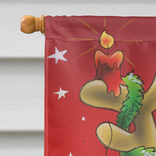 Load image into Gallery viewer, Comic Reindeer with Decorated Antlers Flag Canvas House Size AAH7206CHF