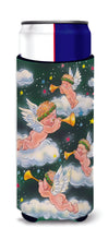 Load image into Gallery viewer, Angels on Green Slim Can Hugger – Fun &amp; Functional Drink Coolers AAH7253MUK
