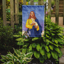 Load image into Gallery viewer, Jesus The Good Shepherd holding a lamb Garden Flag – Decorative Outdoor Yard Flag AAH8215GF