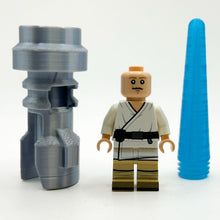 Load image into Gallery viewer, Luke Minifig Wearing Lightsaber Costume