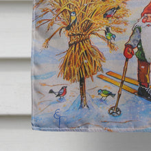 Load image into Gallery viewer, Christmas Gnome Skiing Flag Canvas House Size ACG0034CHF