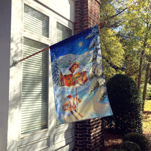 Load image into Gallery viewer, Christmas Gnome Headed out Flag Canvas House Size ACG0147CHF