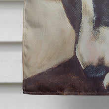 Load image into Gallery viewer, Bull Terrier by Tanya and Craig Amberson Flag Canvas House Size AMB1030CHF