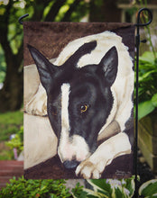 Load image into Gallery viewer, Bull Terrier by Tanya and Craig Amberson Garden Flag - Outdoor Decorative Yard Flag