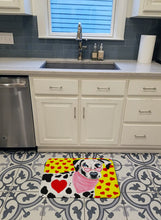 Load image into Gallery viewer, Hearts and Dalmatian Machine Washable Memory Foam Mat AMB1116RUG