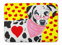 Load image into Gallery viewer, Hearts and Dalmatian Machine Washable Memory Foam Mat AMB1116RUG