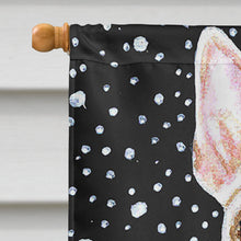 Load image into Gallery viewer, Snowy Chihuahua Flag Canvas House Size AMB1170CHF
