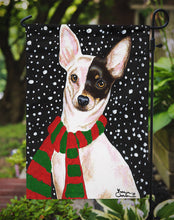 Load image into Gallery viewer, Snowy Chihuahua Garden Flag - Outdoor Decorative Yard Flag AMB1170GF