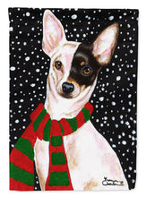 Load image into Gallery viewer, Snowy Chihuahua Garden Flag - Outdoor Decorative Yard Flag AMB1170GF