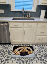 Load image into Gallery viewer, Fred the Pug Machine Washable Memory Foam Mat AMB1194RUG