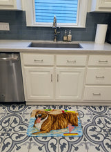 Load image into Gallery viewer, Beach Bum Staffie Machine Washable Memory Foam Mat AMB1338RUG