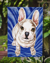 Load image into Gallery viewer, Diamond in Blue French Bulldog Garden Flag - Outdoor Decorative Yard Flag