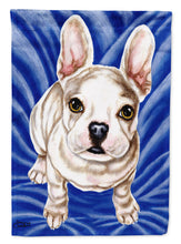 Load image into Gallery viewer, Diamond in Blue French Bulldog Garden Flag - Outdoor Decorative Yard Flag
